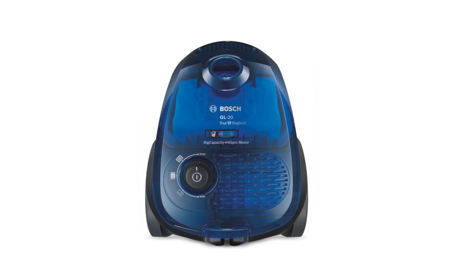 Bosch  BGL2UA2018 Aspirateur avec sac GL-20 Bag&Bagless Bleu – Radia  Electro