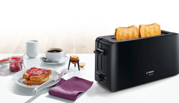 Bosch | TAT6A003 Long slot Toaster ComfortLine, Noir – Image 3