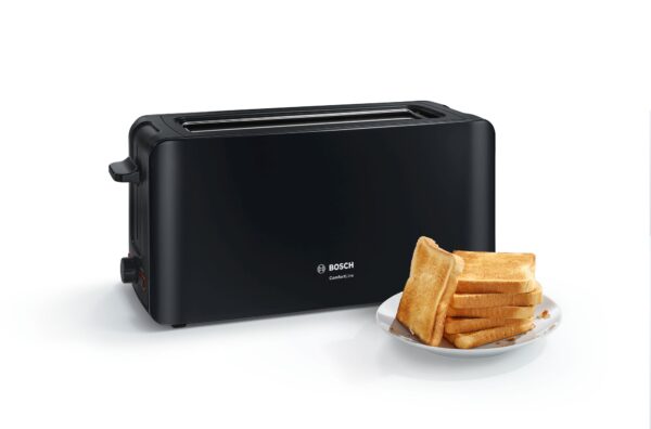 Bosch | TAT6A003 Long slot Toaster ComfortLine, Noir